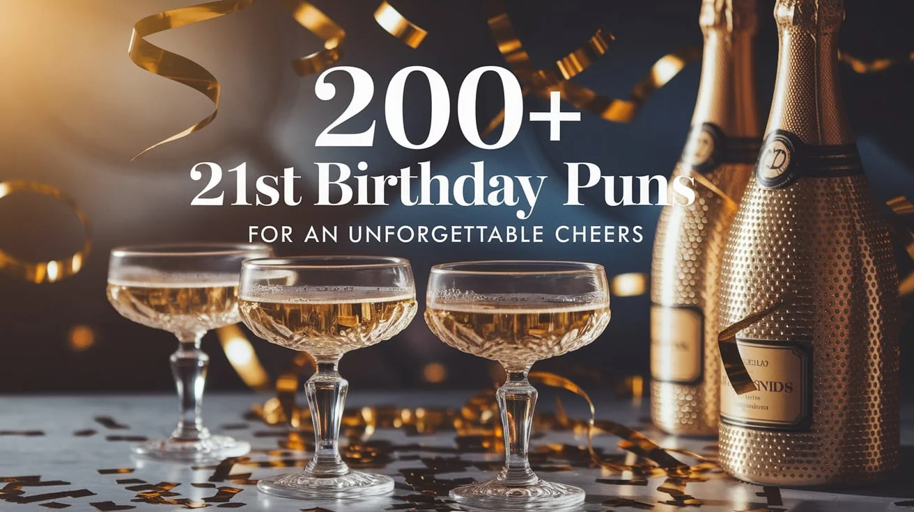 21st Birthday Puns
