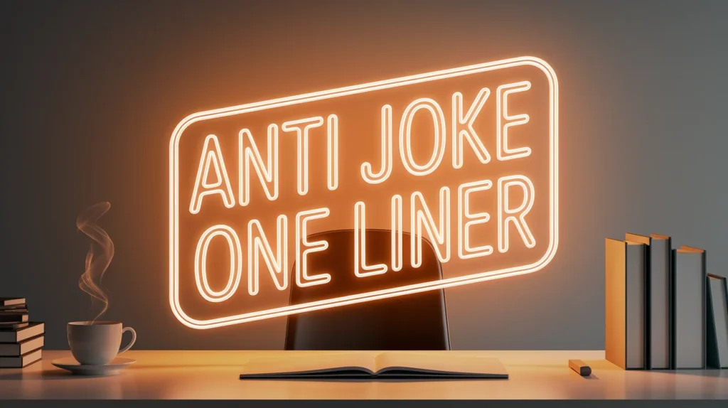 Anti Joke One Liner