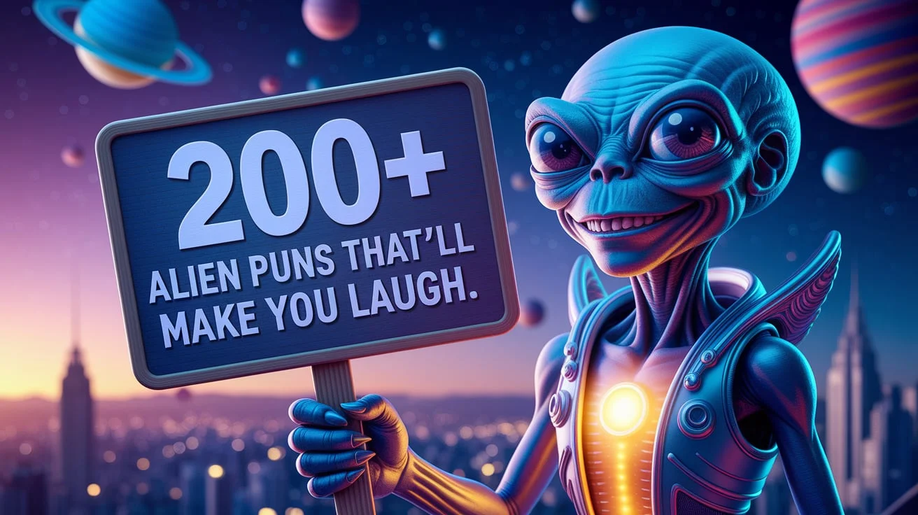 Alien Puns That’ll Make You Laugh