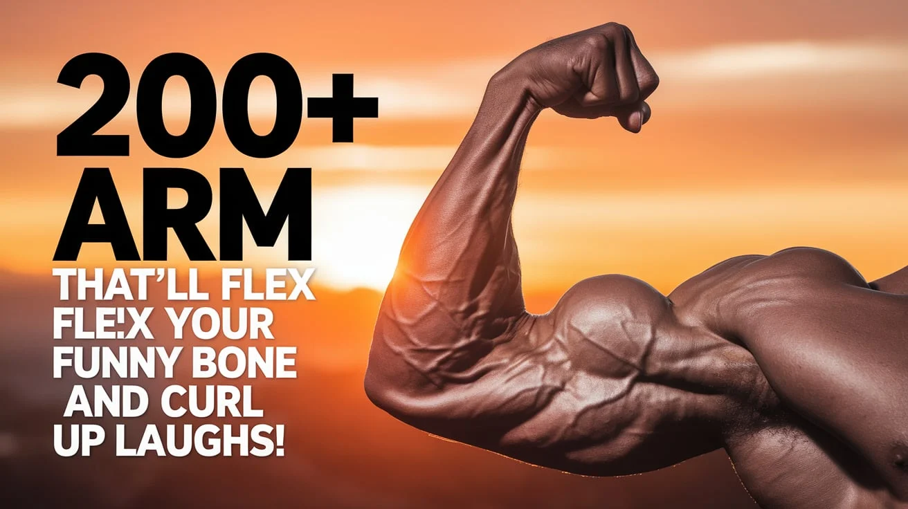Arm Puns That'll Flex Your Funny Bone