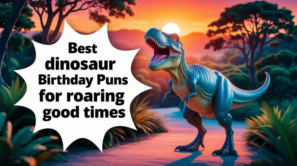 Best Dinosaur Birthday Puns for Roaring Good Times