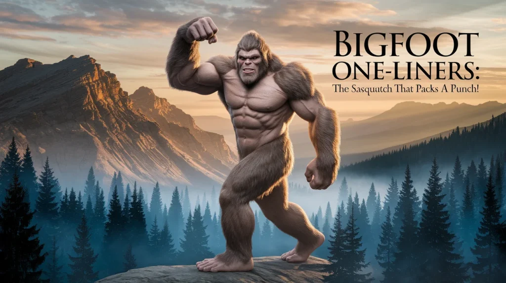 Bigfoot One-Liners: The Sasquatch That Packs a Punch!
