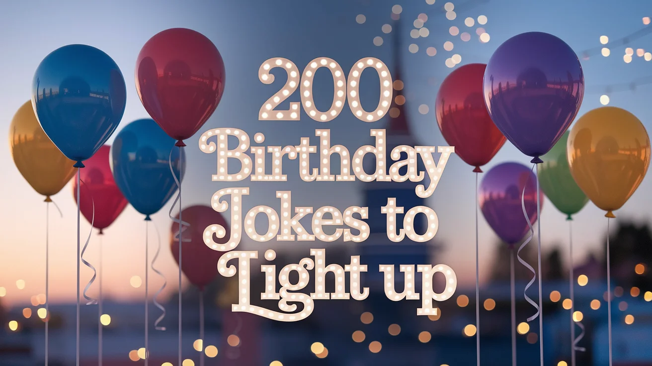 Birthday Jokes to Light Up