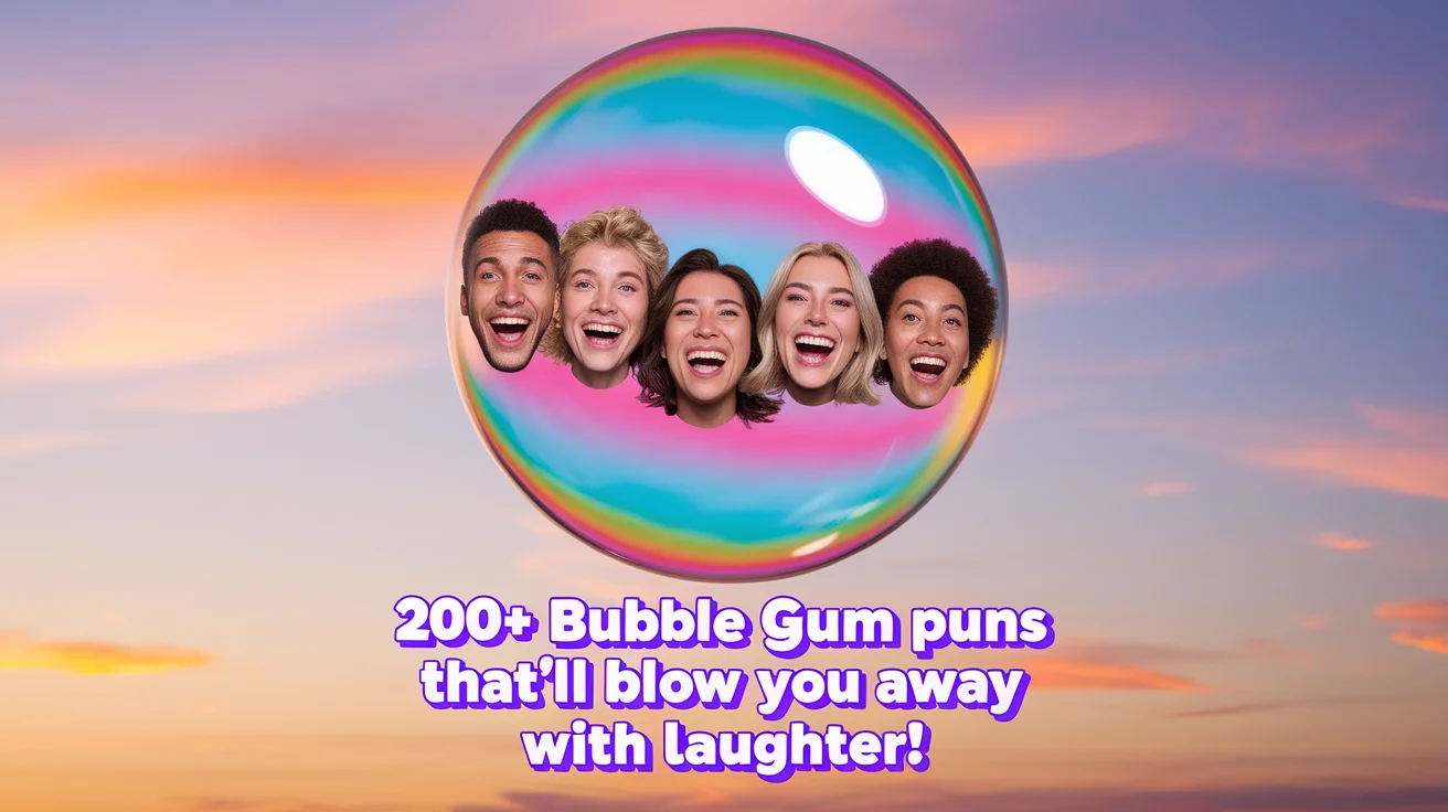Bubble Gum Puns That’ll Blow You Away With Laughter