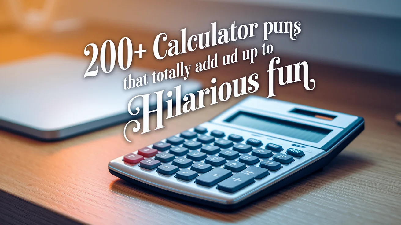 Calculator Puns That Totally Add