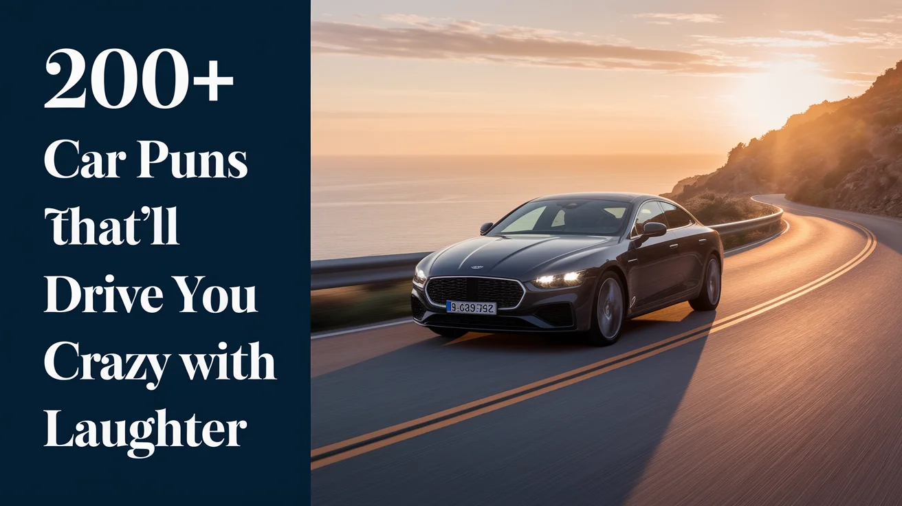 Car Puns That’ll Drive You Crazy
