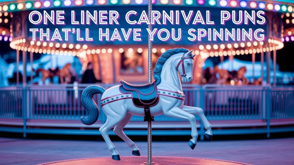 One liner carnival puns that’ll have you spinning