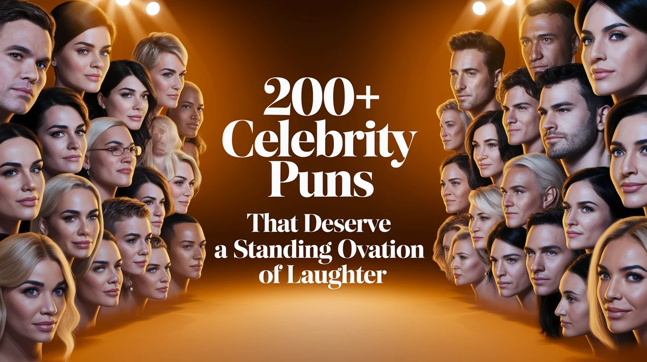 Celebrity Puns That Deserve
