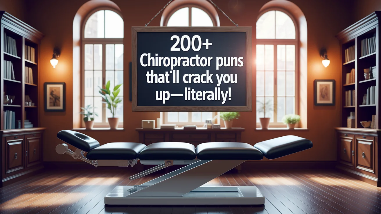 Chiropractor Puns That’ll Crack you up