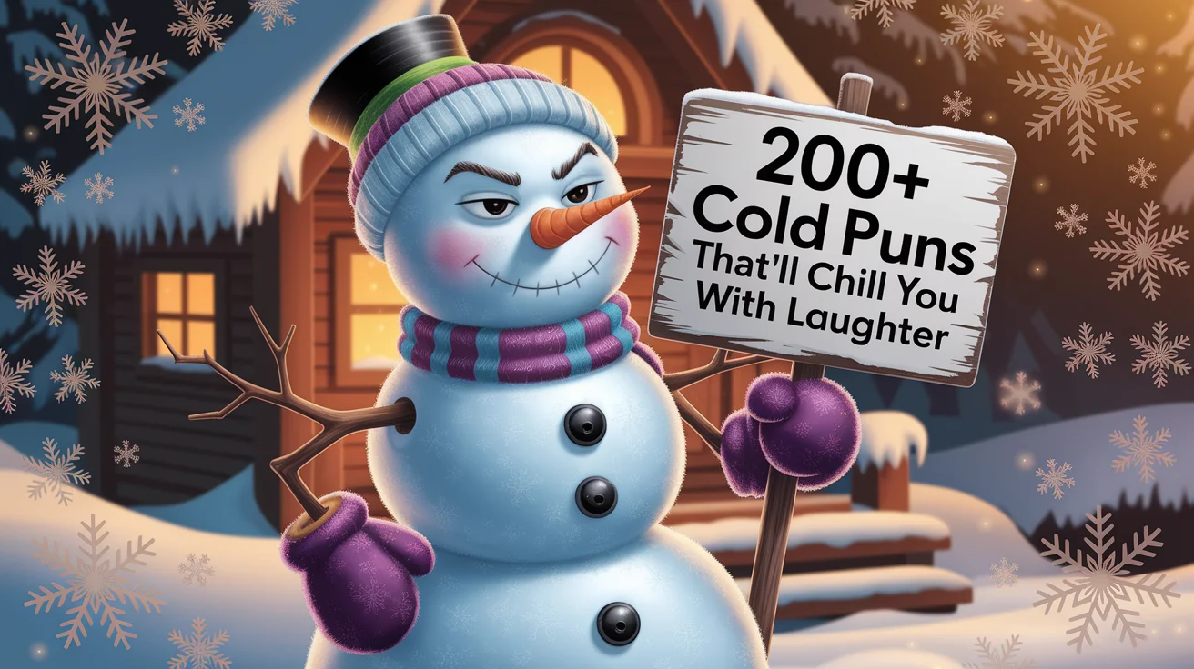 Cold Puns That’ll Chill You With Laughter