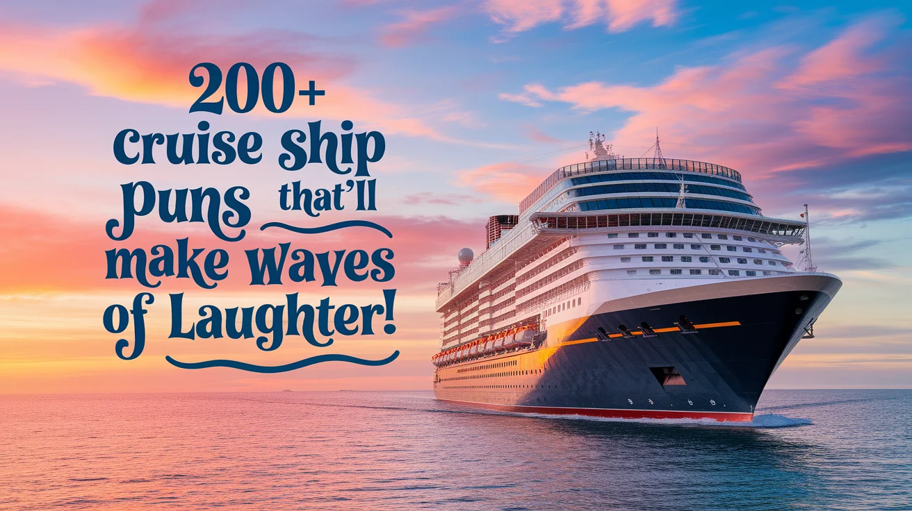 Cruise Ship Puns