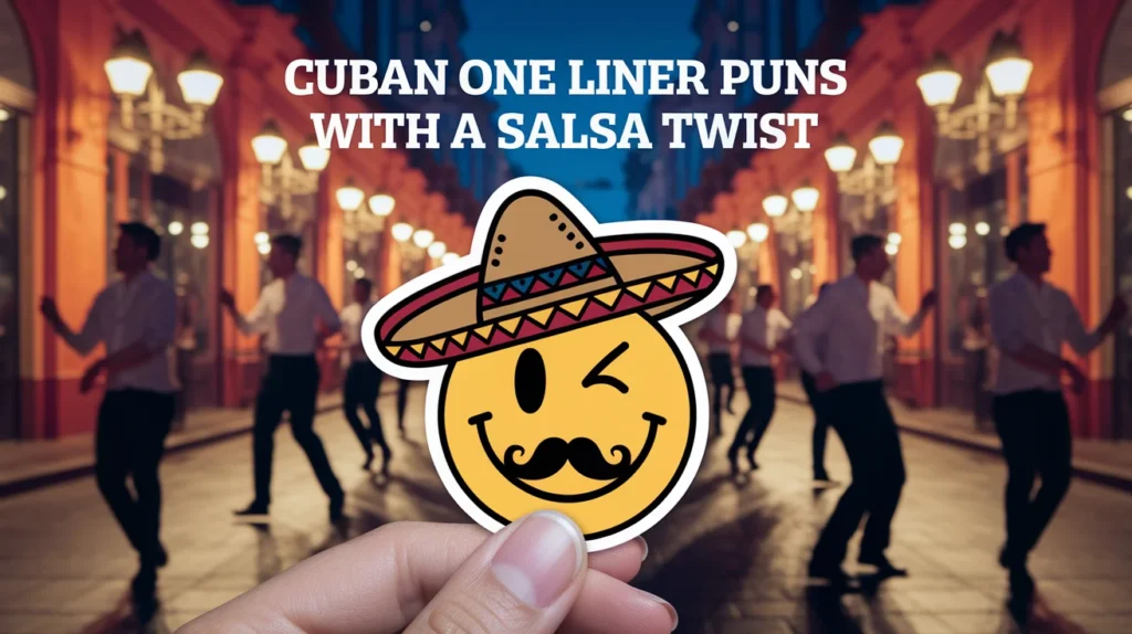 Cuban one liner puns with a salsa twist