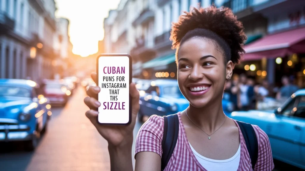 Cuban puns for Instagram that sizzle