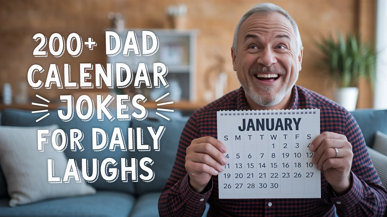 Dad Calendar Jokes for Daily Laughs