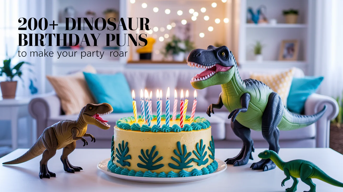 Dinosaur Birthday Puns