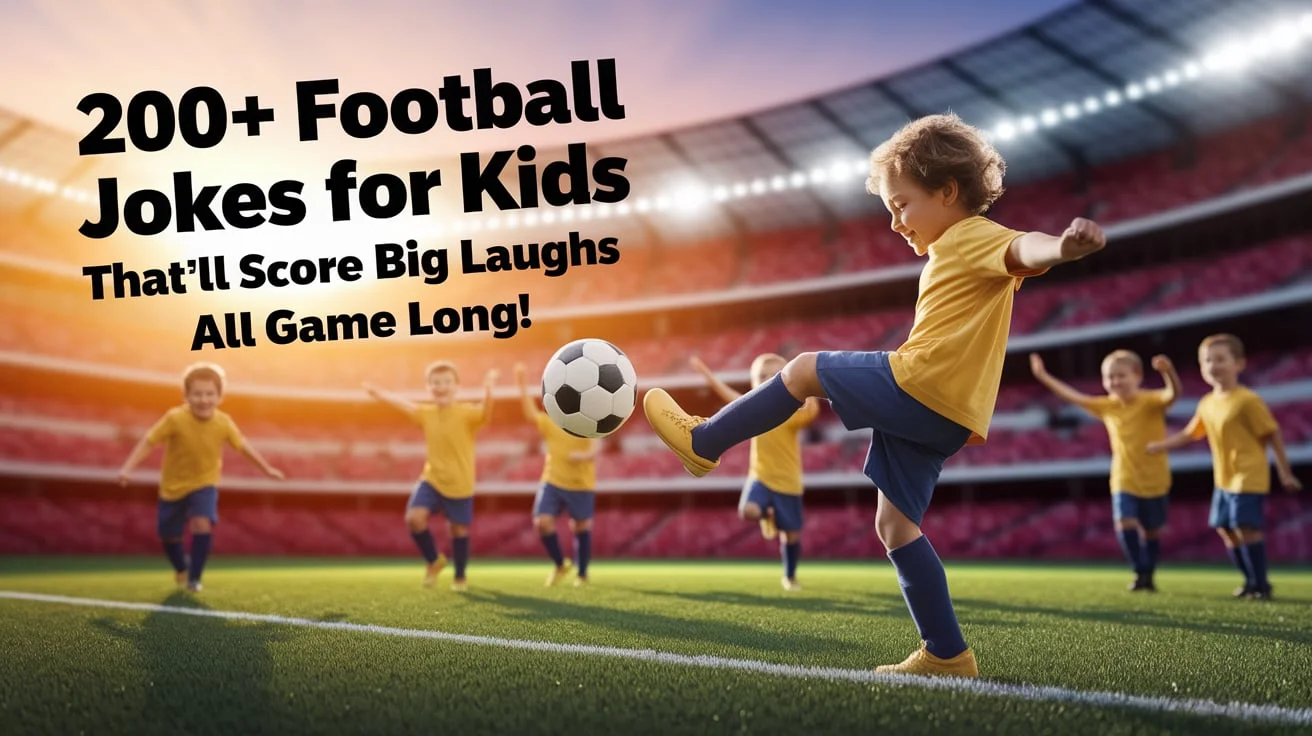 Football Jokes for Kids That’ll Score