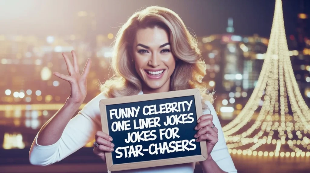 Funny Celebrity One Liner Jokes for Star-Chasers