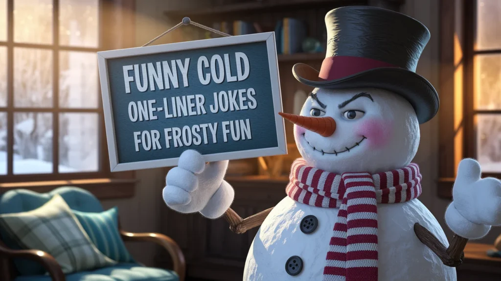 Funny Cold One-Liner Jokes For Frosty Fun