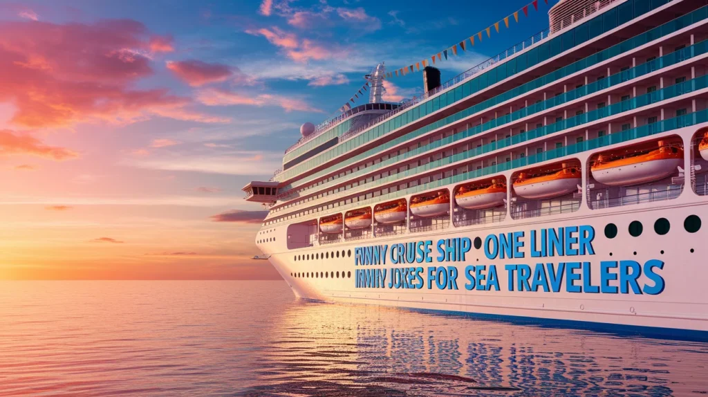 Funny Cruise Ship One Liner Jokes For Sea Travelers