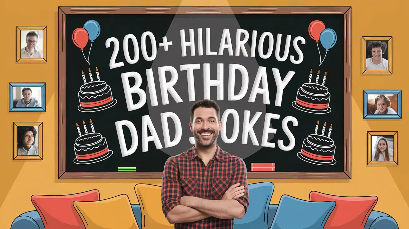 Hilarious Birthday Dad Jokes