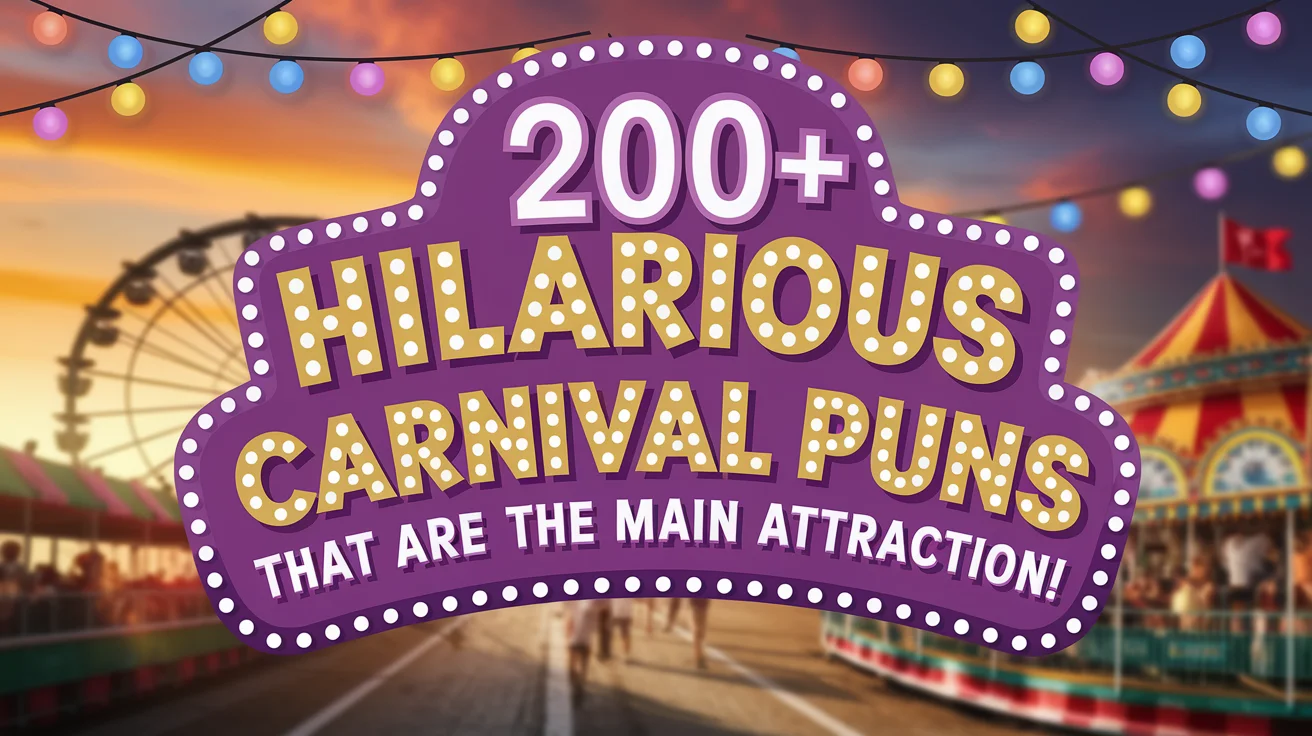 Carnival Puns That Are The Main Attraction