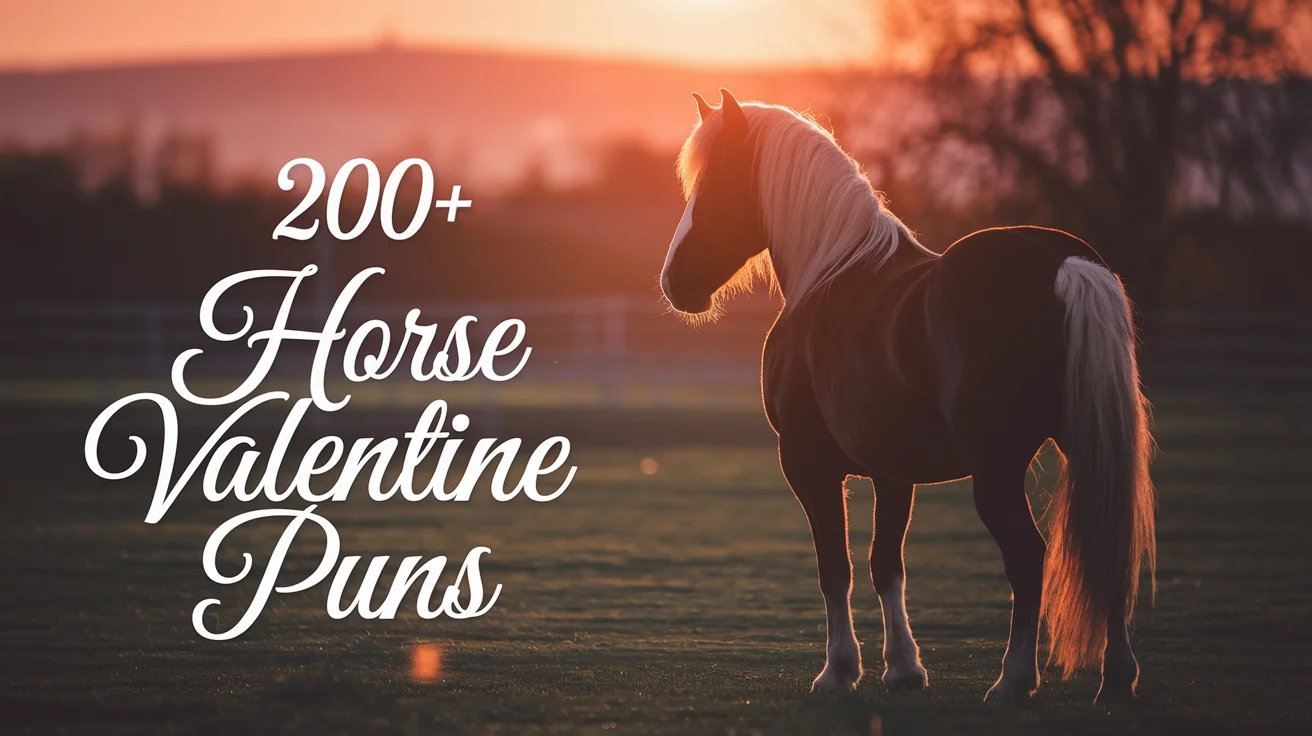 Horse Valentine Puns