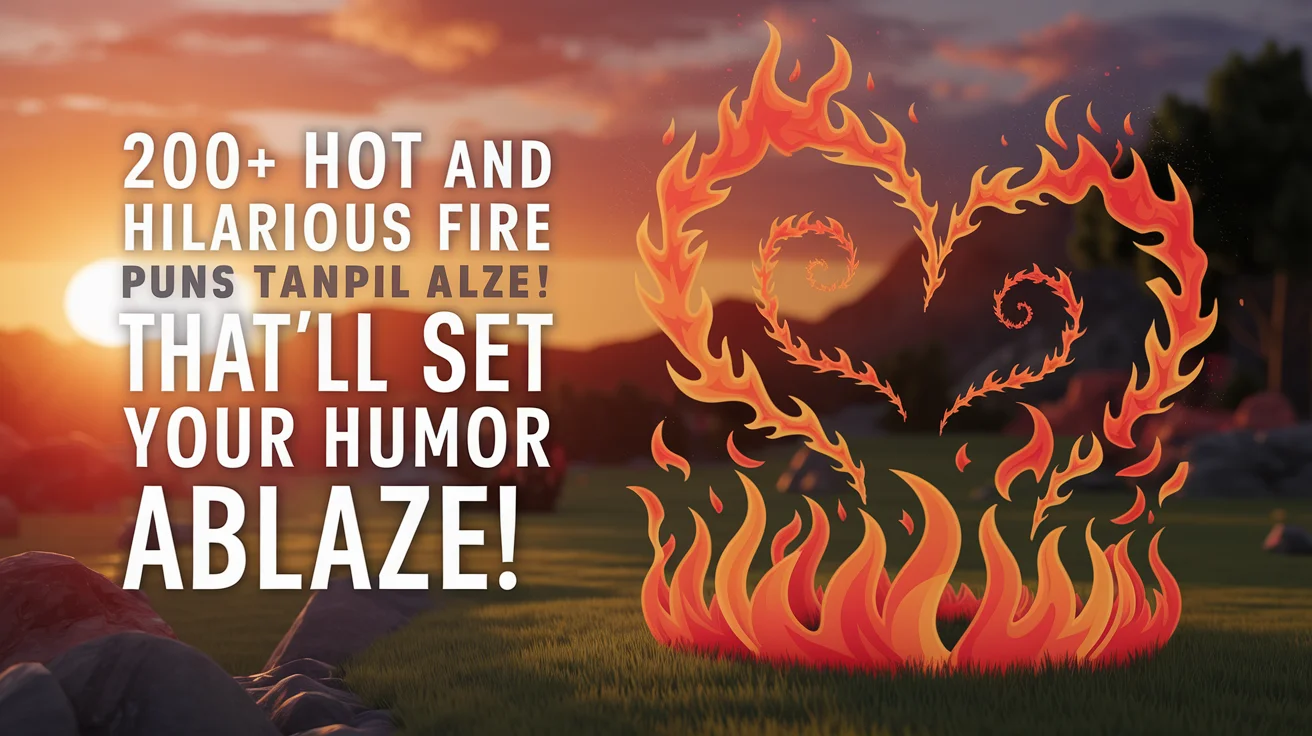 Hot and Hilarious Fire Puns That’ll Set Your Humor