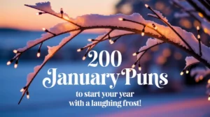 January Puns to Start Your Year