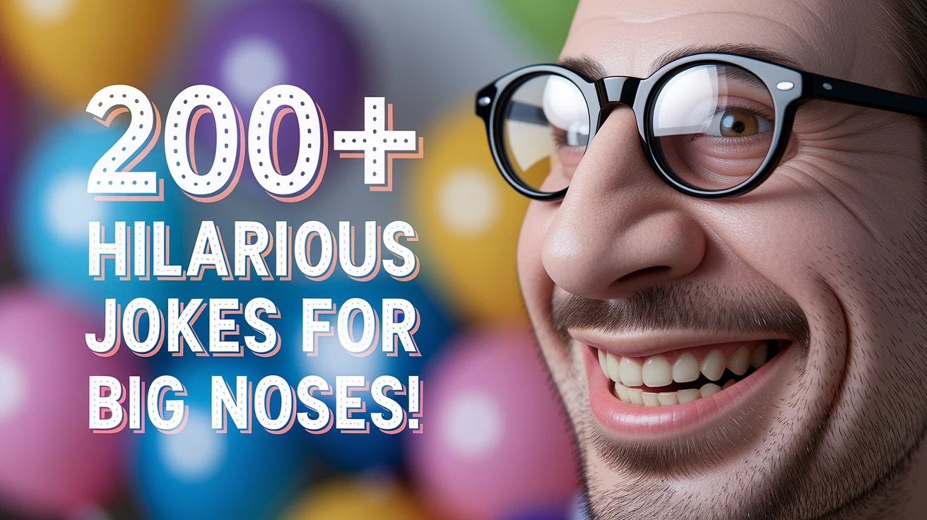 Hilarious Jokes for Big Noses!