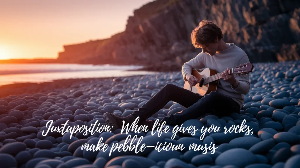 Juxtaposition: When Life Gives You Rocks