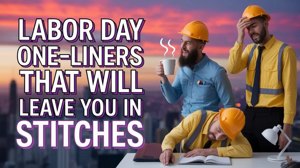 Labor Day One-Liners That Will Leave You in Stitches