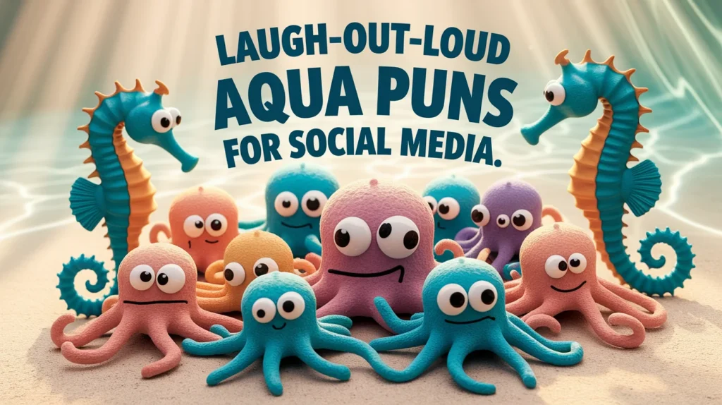 Laugh-out-loud Aqua Puns for Social Media
