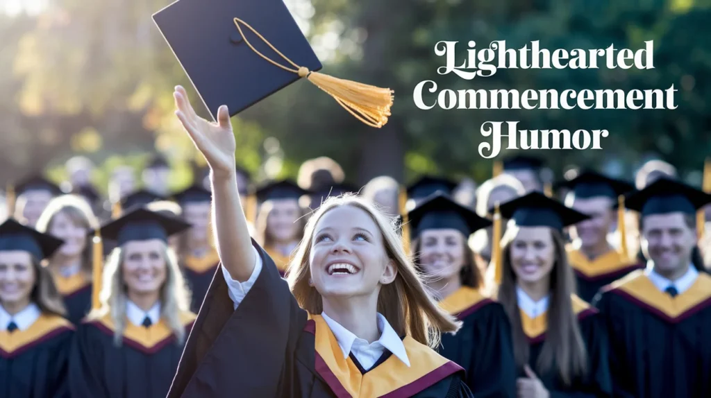 Lighthearted Commencement Humor