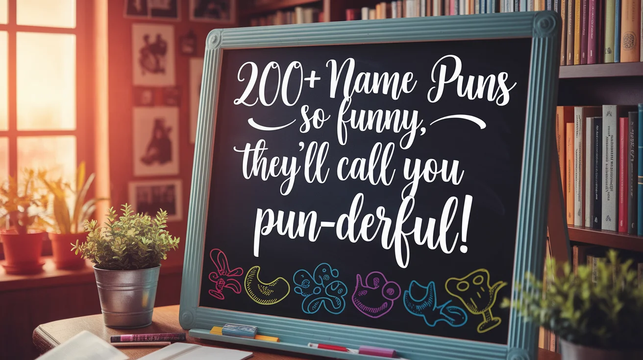 Name Puns So Funny
