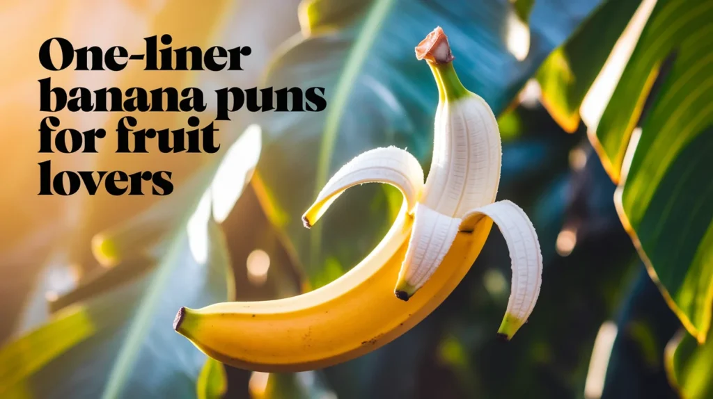 One-Liner Banana Puns for Fruit Lovers