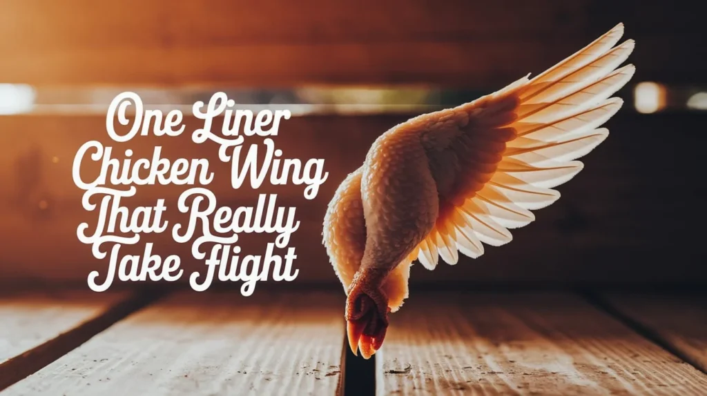 One Liner Chicken Wing Puns That Really Take Flight