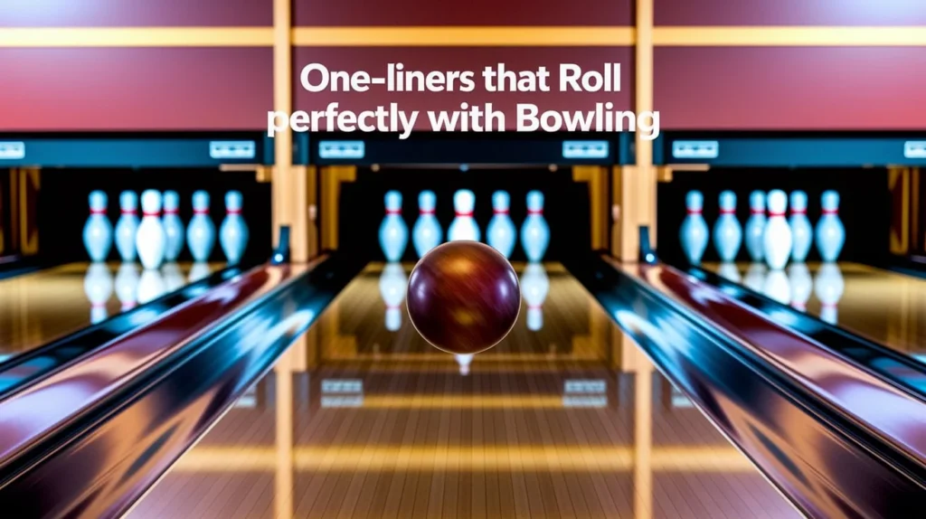 One-Liners that Roll Perfectly with Bowling