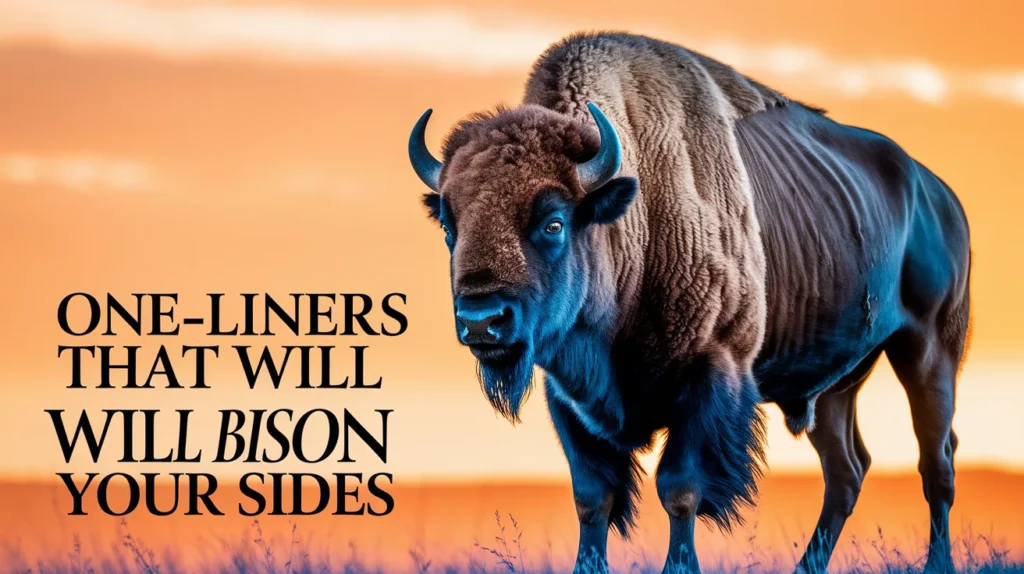 One-Liners that Will Bison Your Sides