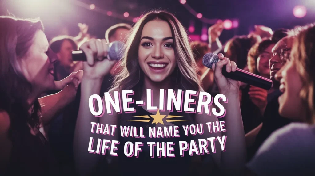 One-Liners That Will Name You the Life of the Party