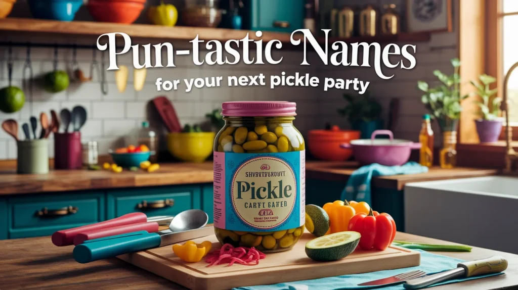 Pun-tastic Names for Your Next Pickle Party