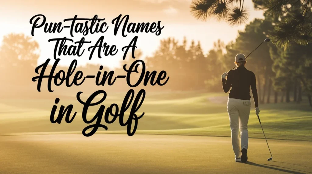 Pun-tastic Names That Are a Hole-in-One in Golf