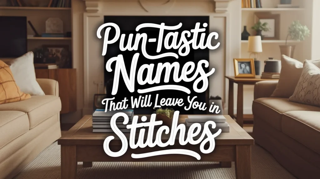 Pun-tastic Names That Will Leave You in Stitches
