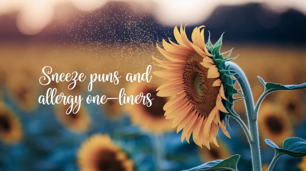 Sneeze Puns and Allergy One-Liners
