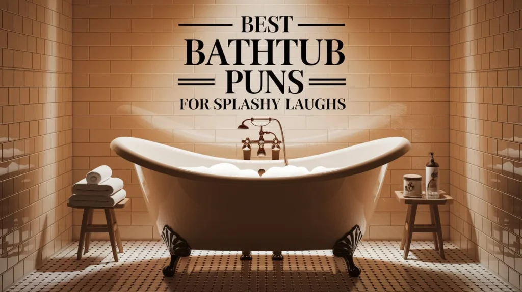 Best Bathtub Puns for Splashy Laughs