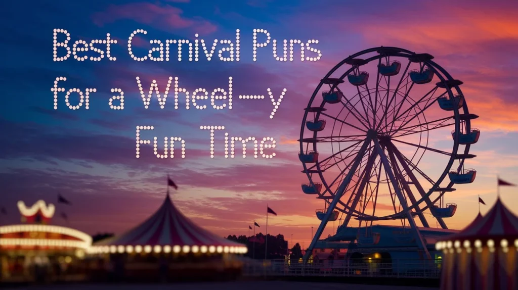 Best carnival puns for a wheel-y fun time