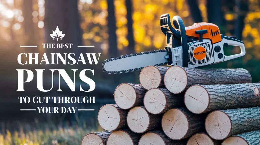 The Best Chainsaw Puns to Cut Through Your Day