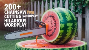 Chainsaw Puns Cutting Hilarious Wordplay