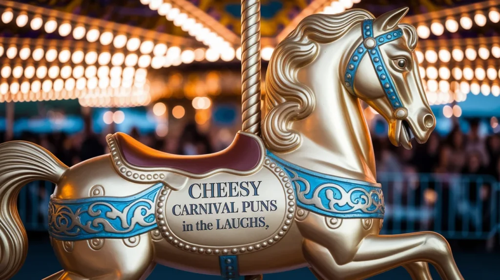 Cheesy carnival puns to ring in the laughs