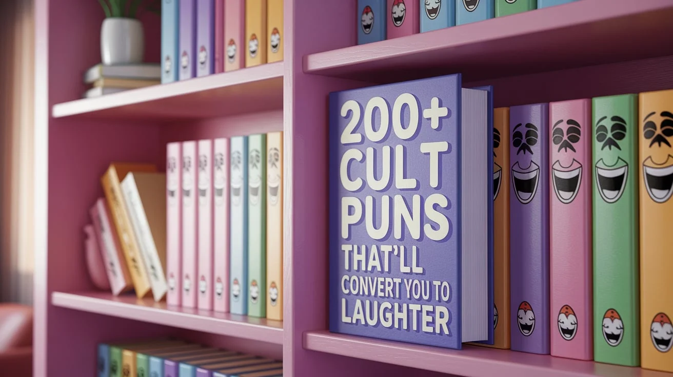 Cult Puns That’ll Convert You to Laughter
