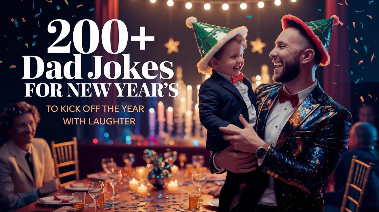 Dad Jokes For New Year's to Kick Off the Year with Laughter